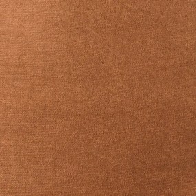 Canapea teracotă cu tapițerie din catifea 225 cm Cube – Bonami Selection