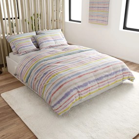 Lenjerie din bumbac Renforce LINKY colorata Dimensiune lenjerie de pat: 70 x 90 cm | 140 x 200 cm