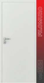 Usa Filomuro   cu toc ascuns PORTA HIDE Alb HDF - PORTA Doors 4 - Deschidere in hol - Stanga, 1000, 2070, Fagure de stabilizare