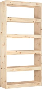 vidaXL Bibliotecă/Separator cameră, 80x30x167,4 cm lemn masiv pin