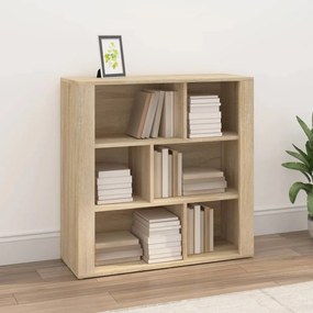 819487 vidaXL Servantă, stejar sonoma, 80x30x80 cm, lemn prelucrat