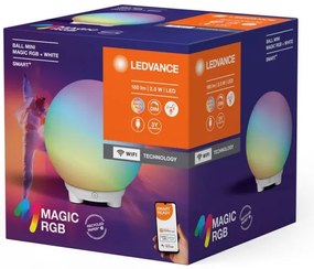 Ledvance - Lampă de birou SMART+ MAGIC LED RGBW reglabilă, 2,5 W/5 V, Wi-Fi
