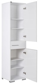 Dulap cu rafturi Adronetta (alb). 1108582
