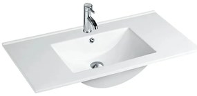 V954 - Lavoar cu design plat 18x100x46 cm