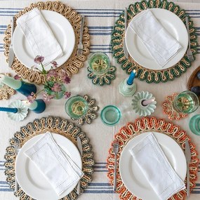 Suport pentru farfurii din coajă de porumb ø 38 cm Corn Husk – Rex London