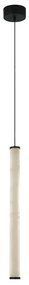 Lustra Suspendata LED, 20W, ALABASTER- BLACK, ZB-2541