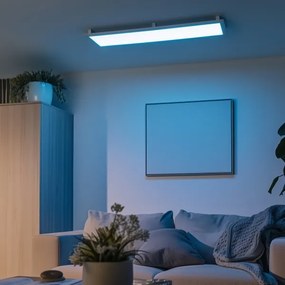 Eglo 32734 - Plafonieră LED RGBW SALOBRENA-C aplicată, reglabilă, 34W/230V, alb + telecomandă