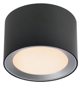 Spot aplicat LED CCT, IP44 Landon 8 Smart Black
