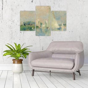 Tablou - Auguste Renoir, Regatta at Argenteuil, reproducere (90x60 cm)