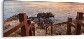 Tablou - Coborâre la mare (120x50 cm)
