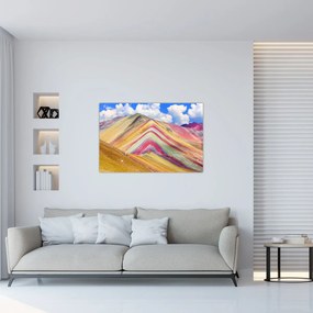 Tablou - Muntele Curcubeu, Peru (90x60 cm)