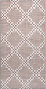 vidaXL Covor de exterior, ARAKIL maro, 120x180 cm, PP