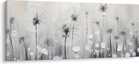 Tablou - Păpădii, pictură (120x50 cm)