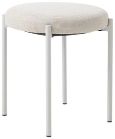 Scaun crem din metal Pelican – Unique Furniture