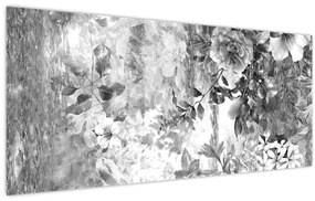 Tablou - Grădină romantică (120x50 cm)