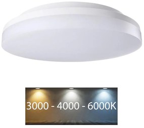 Rabalux - Plafonieră LED pentru baie LED/24W/230V IP54 3000K/4000K/6000K