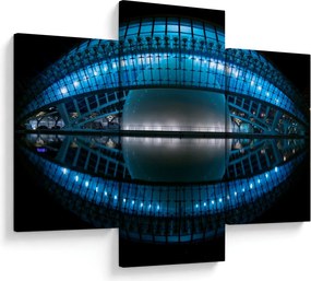 Tablou cu stadion de fotbal (90x60 cm)