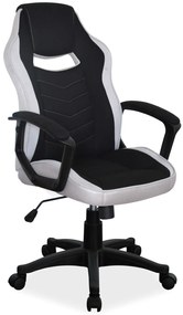 Fotoliu birou Lorelle (negru + gri). Promo -6%. 805285