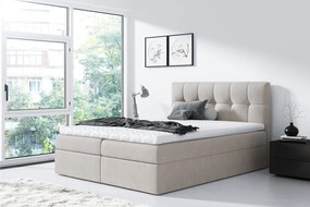 Pat matrimonial Boxspring Maddox (140x200) (Rico 1). 1058883