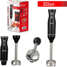 Mixer vertical Zilan ZLN5220 Negru, putere 250W, lame din otel, baza detasabila