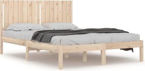 vidaXL Cadru de pat fără saltea, 160x200 cm, lemn masiv pin