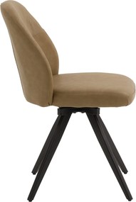 SCAUN ROTATIV SIMPLY -IMITATIE PIELE - MARO