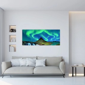 Tablou - Kirkjufell, Islanda (120x50 cm)