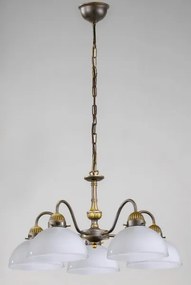 Lustră pe lanț Kolarz 731.85.53 NONNA 5xE27/75W/230V