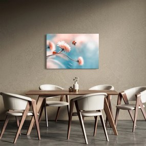 Tablou - Buburuze pe floare (90x60 cm)