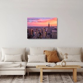 Tablou pe sticlă - New York (70x50 cm)