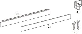 Philips - Set de montaj aplicat pentru panouri LED LEDINAIRE și CORELINE