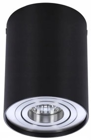 Spot aplicat tavan/plafon stil modern Bross 1 Black/Alu