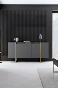 Dulap Luna (antracit + auriu). 1073570