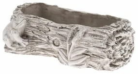 Ghiveci din beton Trunchi de broască, 27 x 8,5 x15,5 cm
