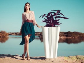 Ghiveci de flori / Jardiniera plante design decorativ modern pentru amenajari interioare si exterioare, BYE-BYE PLANTER 58004R Vondom