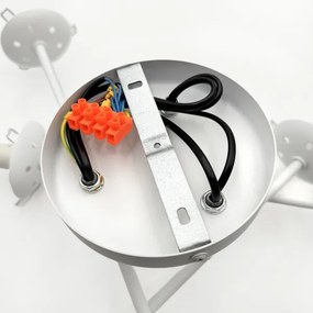 Lustră aplicată MALENA 6xE14/5W/230V albă
