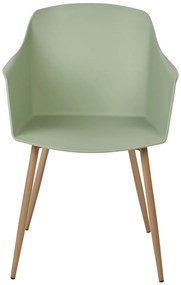Set 2 buc scaune sufragerie Fonza (verde deschis). 1080360