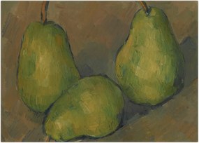 Tablou - Paul Cézanne, Three Pears, reproducere (70x50 cm)