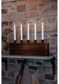 Decorațiune luminoasă de Crăciun maro Albero – Markslöjd