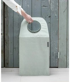 Cos de rufe Brabantia 1001095, 55 L, Fund solid si detasabil, Manere magnetice, Verde