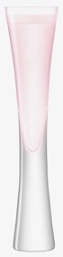 Pahare de șampanie, Moya, 170 ml, roz, set 2 buc - LSA International