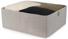 Cutie de depozitare gri Compactor Oxford, 42 x 36 cm