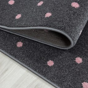 Covor pentru copii roz/gri 160x230 cm Bambi – Ayyildiz Carpets