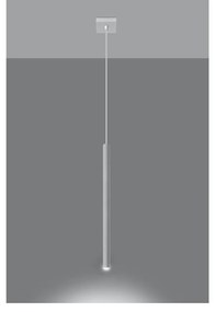 Lustră Sollux Fideus Single, alb