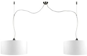 Lustra cu 2 pendule ROME/H2 abajur 47x23cm disponibil in 8 culori