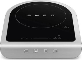 Plita cu inductie portabila Smeg PIC01EGMEU, 2100 W, Sticla ceramica, Verde smarald