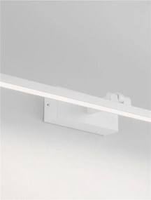 Aplica de perete LED baie IP44 MAREL alba