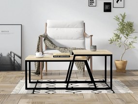 Set 2buc. măsuțe cafea Nulubo 1 (stejar) . 1093235