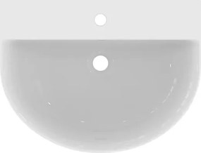 Lavoar suspendat Ideal Standard Connect Air Arc 60 cm alb lucios