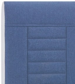Scaune de bucatarie consola, 2 buc., albastru, textil 2, Albastru